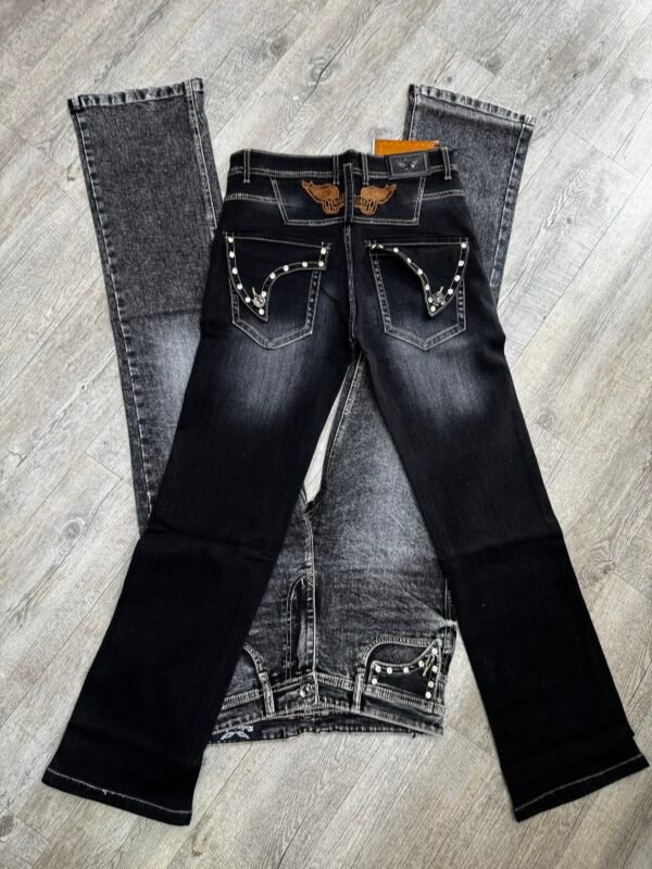 BOOT CUT DIMOND DESIGNER JEANS