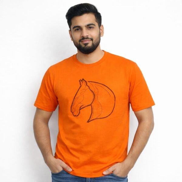 Men’s Premium Horse Graphic Cotton T-Shirt